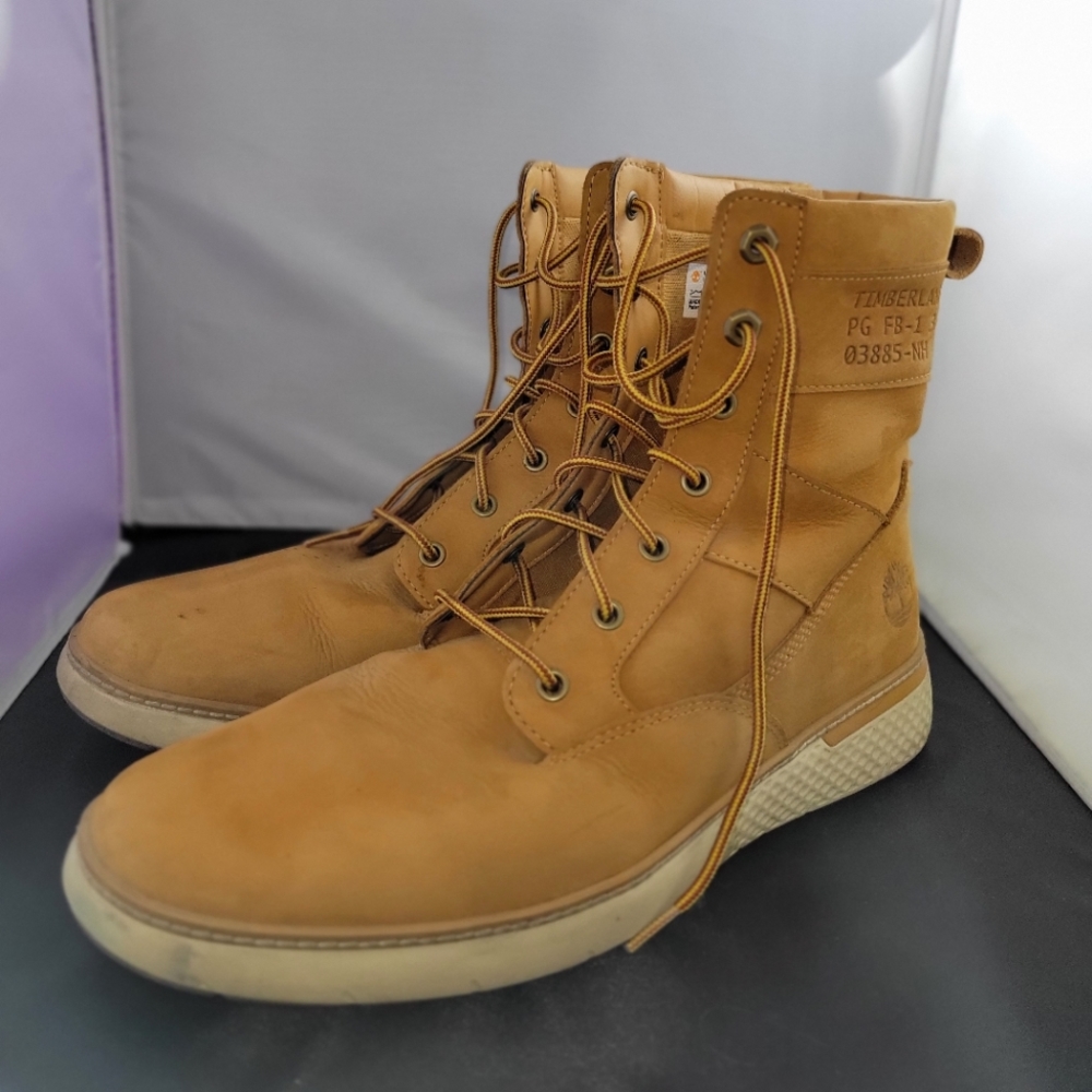 Timberland Tan Street Boots Size 10.5